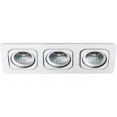 Eglo Inbouwspot LED 'Vascello P1' 3x 6,4W Wit incl. drivers