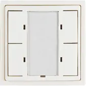 B.E.G. Luxomat Tastsensor | Drukknop 4 Toetsen VZ wit IP20 KNX 4Kanaal
