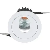 Eglo Inbouwspot | 'TONEZZA 3' LED 1X6,4W 2700K Wit | IP20 Ø80mm