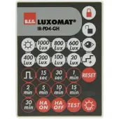 B.E.G. Luxomat Onderdeel | IR afstandsbediening PD4-GH Plafondmontage grijs