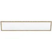 Eglo LED-paneel "SALOBRENA PRO | 1240x340 3000K Rustiek-hout 31W IP20