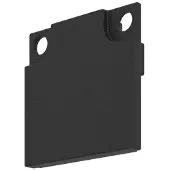 Eglo Onderdeel | LINE20 EINDKAP 20x20MM ZWART 2 st.