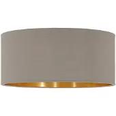 Eglo Onderdeel | Lampenkap 'PASTERI PRO' Ø530 H280 taupe/goud