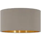 Eglo Onderdeel | Lampenkap 'PASTERI PRO' Ø450 H280 taupe/goud