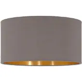 Eglo Onderdeel | Lampenkap 'PASTERI PRO' Ø450 H280 cappuccino/goud