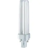 Patron PL-C 2P G24d-1 Spaarlamp | 10W 6500K 600Lm 865