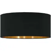 Eglo Onderdeel | Lampenkap 'PASTERI PRO' Ø530 H280 zwart/goud