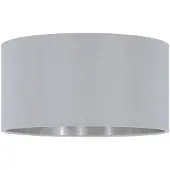 Eglo Onderdeel | Lampenkap 'PASTERI PRO' Ø450 H280 grijs/zilver