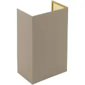 Eglo Onderdeel | Lampenkap 'PASTERI PRO' H-300, B-180 Taupe/goud