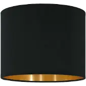 Eglo Onderdeel | Lampenkap 'PASTERI PRO' Ø300 H280 zwart/goud