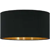 Eglo Onderdeel | Lampenkap 'PASTERI PRO' Ø450 H280 zwart/goud