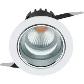 Eglo Inbouwspot | 'TONEZZA 1' LED 1X6,4W 3000K Wit | IP20 Ø80mm
