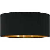 Eglo Onderdeel | Lampenkap 'PASTERI PRO' Ø530 H280 zwart/goud