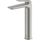 AquaVive Wastafelmengkraan Senio - Hoge Uitloop - Rvs - 25,3cm