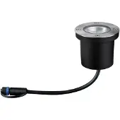 Paulmann Plug & Shine grondspot inbouwlamp 94228 94228, dimbaar, alu / grijs / zink, metaal, Modern