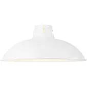 Home Sweet Home Lampenkap Altis - Aluminium - Wit - D30cm - H17cm - E27