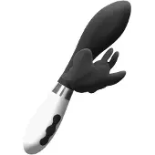 Luna Oplaadbare G-Spot vibrator met Clitorale Stimulatie Alexios - 10 Snelheden - Zwart