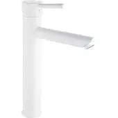 EsseBagno Wastafelmengkraan Deco - Hoge Uitloop - Keramisch - Wit Mat - 29,9cm