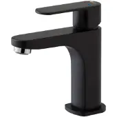 EsseBagno Wastafelmengkraan Nolen - Waterbesparend - Zwart Mat - 14,6cm