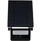 Praxis Solar Straler Zwart 16w Met Nachtlampje En Bewegingsmelder