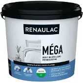 RENAULAC Méga Muurverf - Mat - Ral9010 - 5l