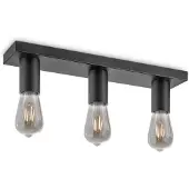 Home Sweet Home Ledspot Nitro Zwart 3xe27