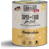 Macs MAC's CAT - Monoproteïne blikje 6x800g - Kalkoen