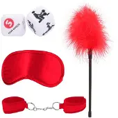 Ouch! Introductory Bondage Kit #2 - Rood