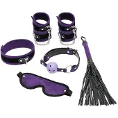Rimba - Soft bondage starter set met klittenband (6-delig)