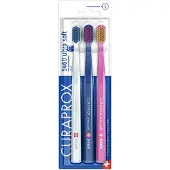 Curaprox Tandverzorging Tandenborstels Tandenborstel CS 5460 set van 3 Verschillende kleuren - selectie is willekeurig