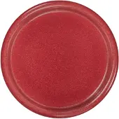 By On Porto Bordje 17 Cm Rood - Kleine borden Steengoed Red - 5211300506