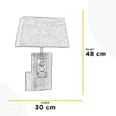 ONLI Wandlamp Miriel, dimbaar, hout licht, Woon-/ Eetkamer, Hout, Scandinavisch, Wandlamp