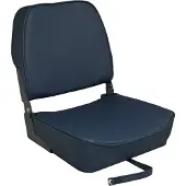 Jero Marine Bootstoel Inklapbaar 48x41x49cm Carbon Look Blauw