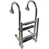 Jero Marine Opvouwbare Zwemtrap Rvs 4 Treden 92x25cm