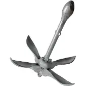 Jero Marine 6kg Paraplu Anker Gegalvaniseerd