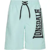 Lonsdale Zwemshorts lichtblauw / zwart