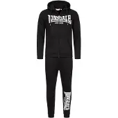 Lonsdale Joggingpak 'Feeny' zwart / wit