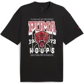 Puma Functioneel shirt 'Rival Rage' knalrood / zwart / wit