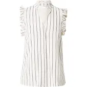 Selected Blouse 'SLFViva' crème / marine