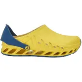 Scholl Klomp Unisex Evoflex Yellow Navy Blue-Schoenmaat 43