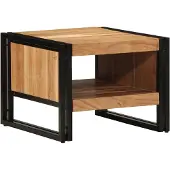 vidaXL Salontafel 50x50x38 cm massief acaciahout