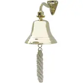 Kuipers Nautic Scheepsbel met Koord Messing 10cm
