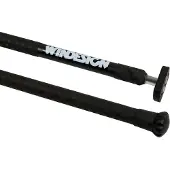 Windesign Helmstokverlenger 100cm x 20 mm X-Gripped Zwart