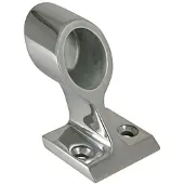 Jero Marine Railinghouder Eindstuk 25mm 120 graden Rvs