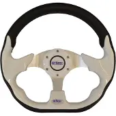 Kuipers Nautic Stuurwiel Boot 320mm Zwart-Wit