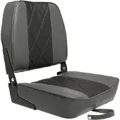 Jero Marine Bootstoel Inklapbaar 48x41x49cm Grijs-Zwart