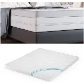 VitaliSpa Matrasbeschermer – 160 x 200 cm Wasbaar, Ademend Wit