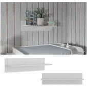 VitaliSpa Ajaton Muurplank – 70 x 20 cm Wit