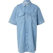 ONLY Blousejurk blauw denim