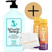 Devoted Creations - Saltwater Sundays + 2 Your Sun Shots + 2 Verfrissingsdoekjes
